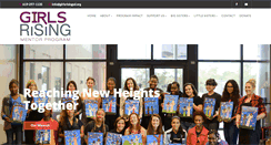 Desktop Screenshot of girlsrisingsd.org